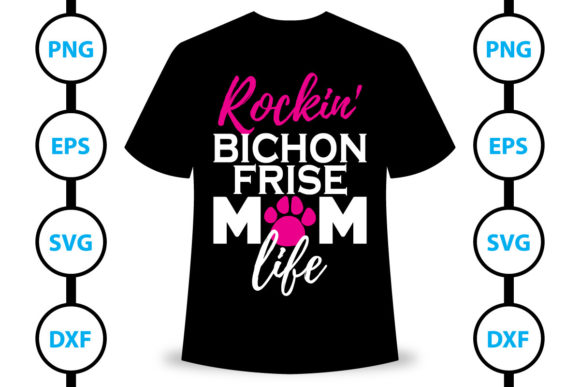 Bichon Fries Dog T-shirt Design 1
