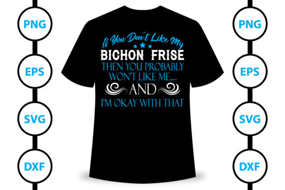 Bichon Fries Dog T-shirt Design 6