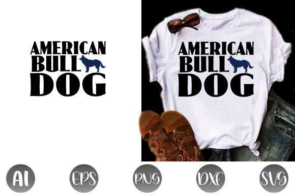 Bringing the Dog Quote Design, American Bull Dog to Life