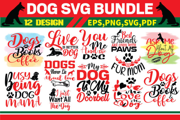 Eye-catching SVG Dog Bundle