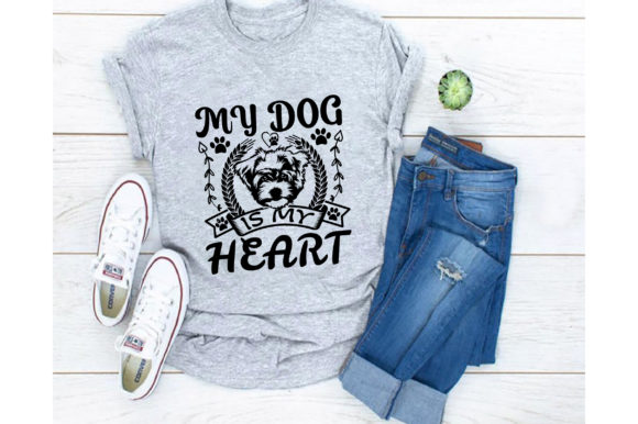 My Dog is My Heart… Dog SVG Design